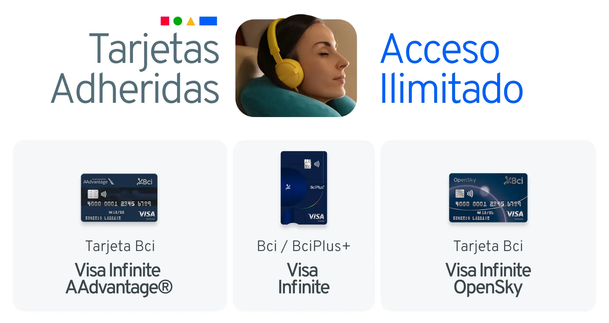 Tarjetas adheridas