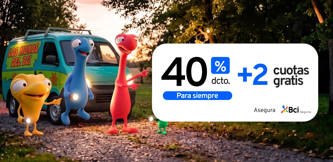 Monos halloween: 40% dcto + 2 cuotas gratis