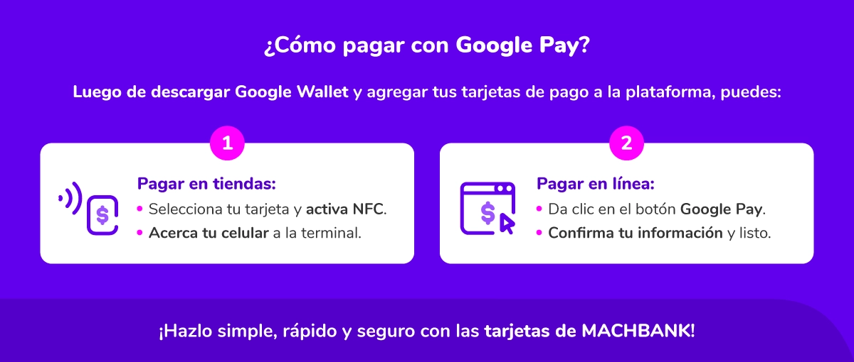 cómo pagar con google pay