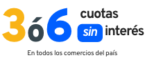 3 o 6 cuotas sin interés