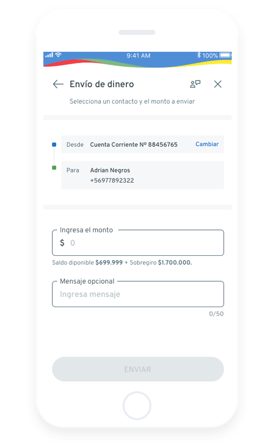 Elige un contacto telefónico Elige un contacto telefónico