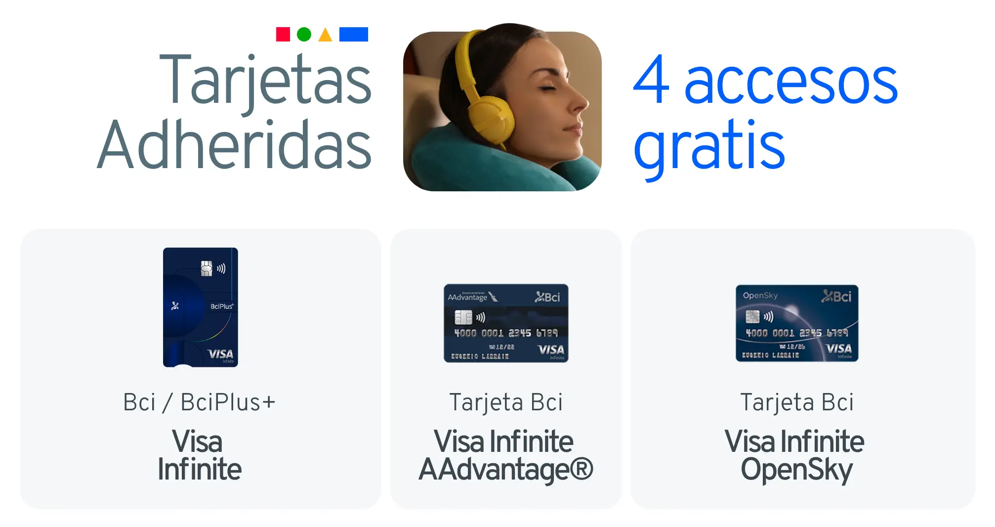 Tarjetas adheridas