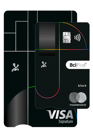 Tarjeta Visa Signature y Mastercard Black