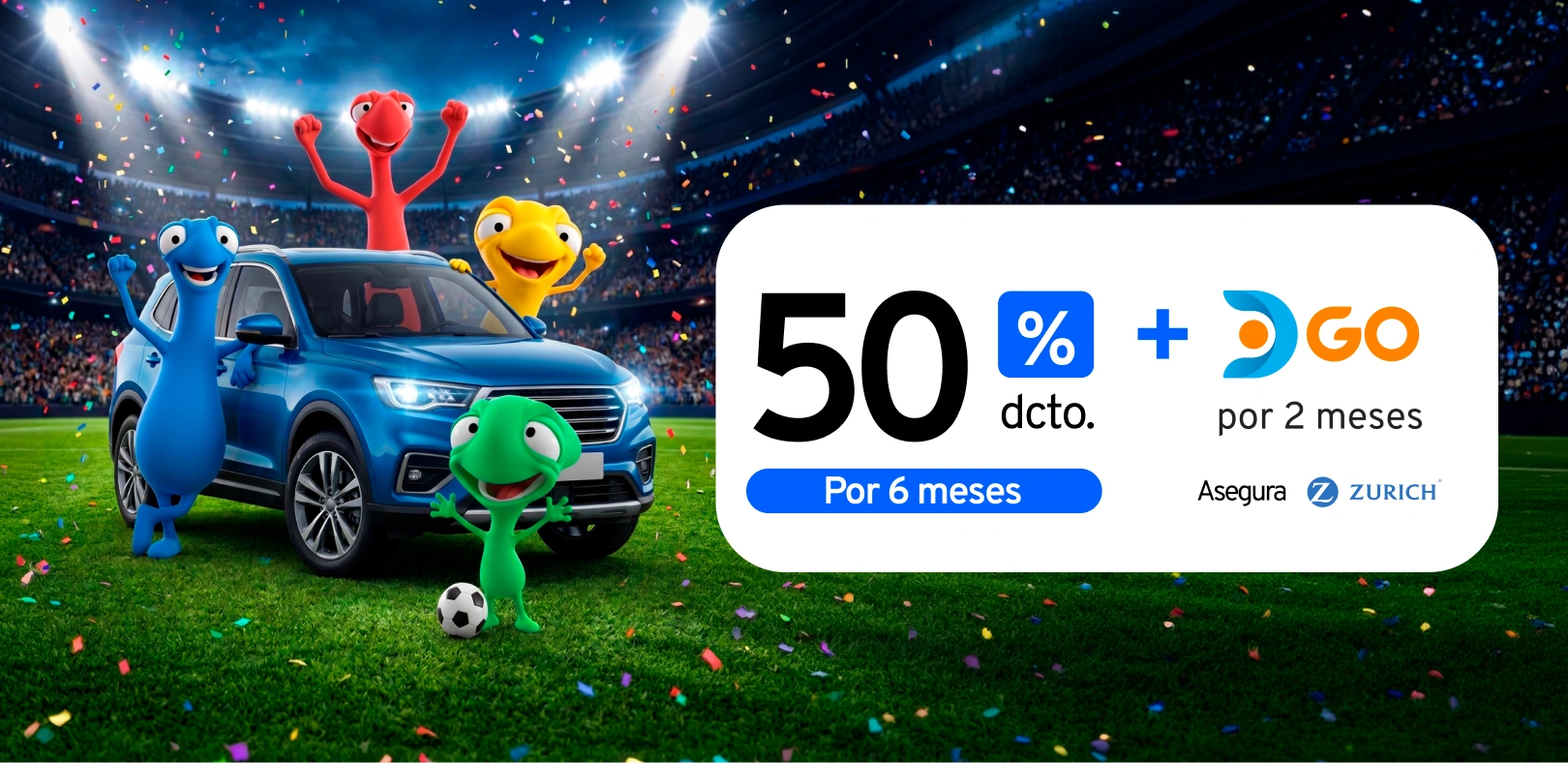Promoción seguros - descuento y Dgo