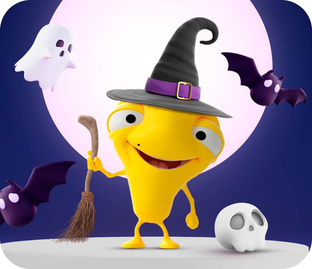 Amarillo Hallowen credito de consumo