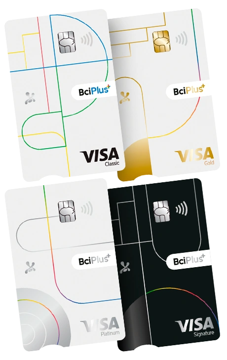 Tarjeta Bci / BciPlus+ Visa Signature