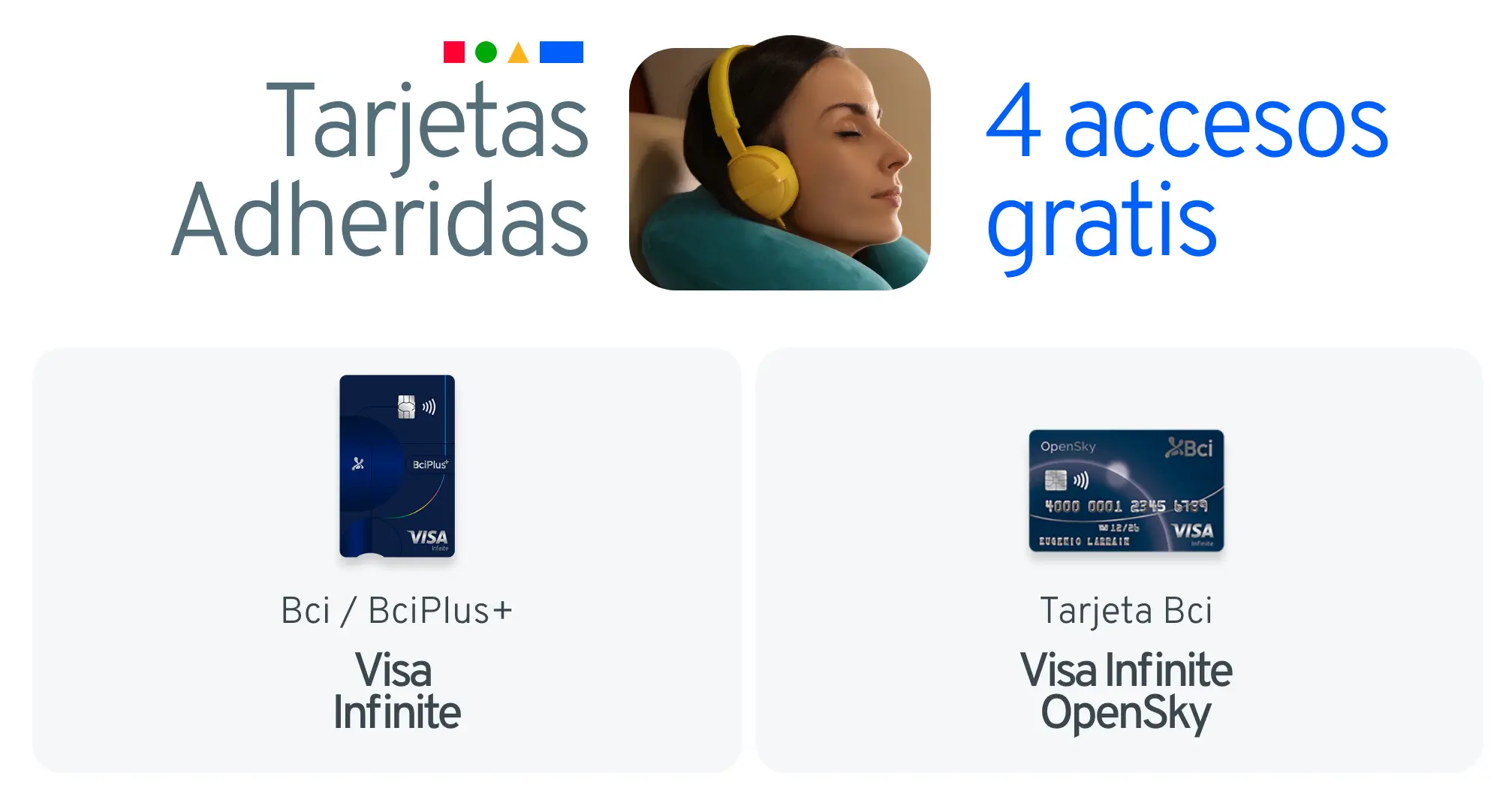 Tarjetas adheridas