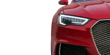 Auto rojo nuevo