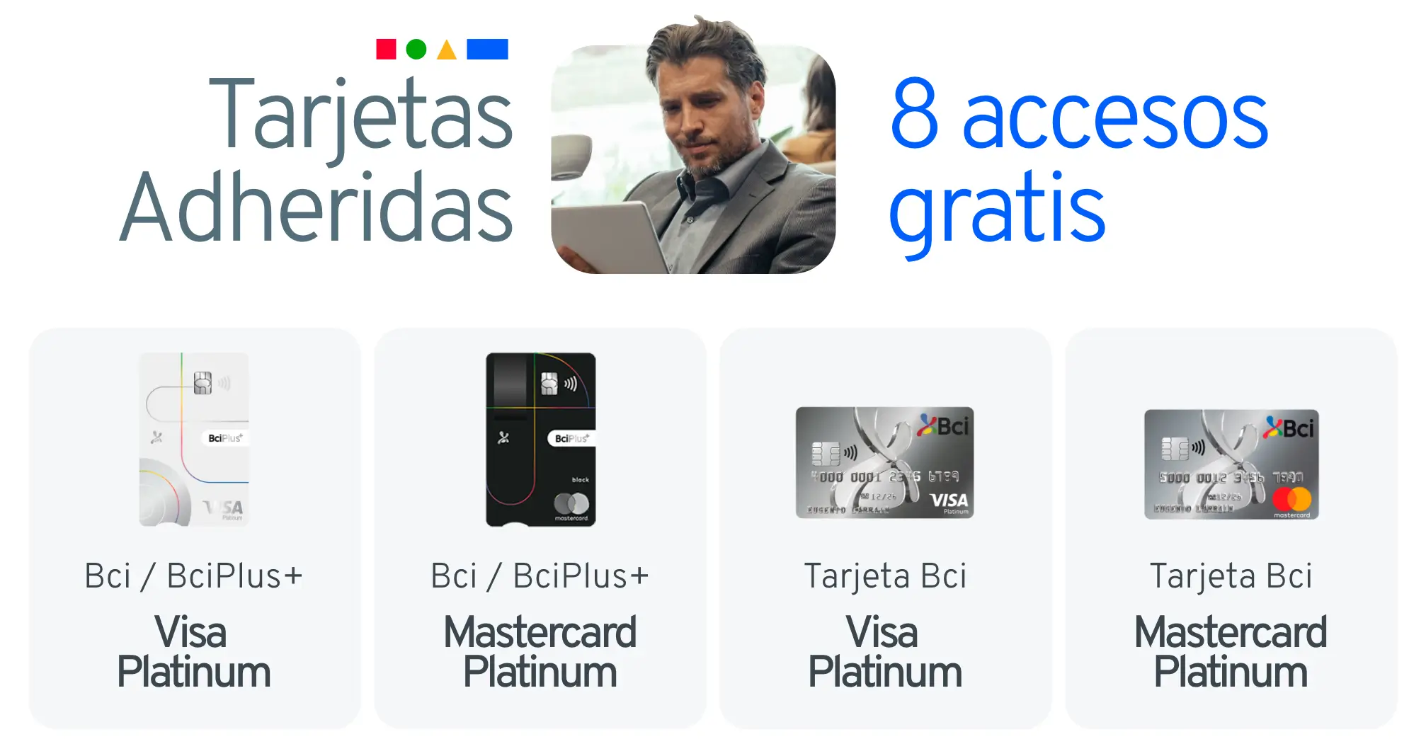 Tarjetas adheridas